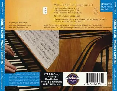 Robert Levin - Wolfgang Amadeus Mozart: Piano Sonatas K.279, K.280 & K.281 on Fortepiano, Vol 1 (2006)