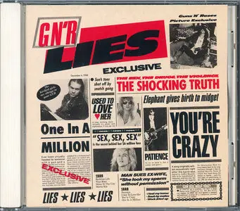 Guns N' Roses - GN'R Lies (1988) [1991, Geffen MVCG-13, Japan]