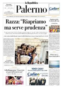 la Repubblica Palermo - 3 Giugno 2020