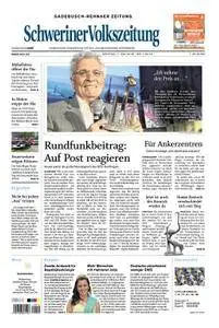 Schweriner Volkszeitung Gadebusch-Rehnaer Zeitung - 07. Mai 2018