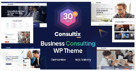 Consultix v4.0.1 - Business Consulting WordPress Theme NULLED