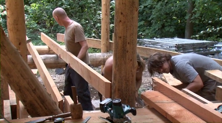 Roundwood Timber Framing: Building Naturally Using Local Resources