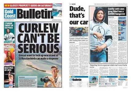 The Gold Coast Bulletin – December 31, 2015