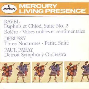 Paul Paray, Detroit Symphony Orchestra - Paray Conducts Ravel & Debussy (1992) {Mercury} **[RE-UP]**