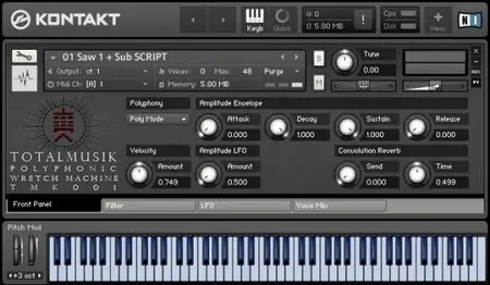 Totalmusik TMK001 Polyphonic Wretch Machine KONTAKT