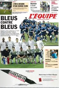 L'Equipe Edition du Mardi 6 Mars 2012
