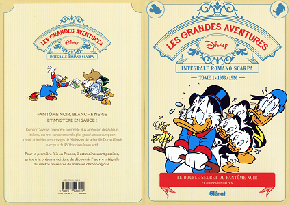 Disney - Les Grandes Aventures - L'intégrale de Romano Scarpa - Tome 1 - 1953-1956 - Le Double Secre...