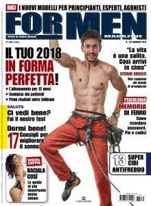 For Men Magazine N.179 - Gennaio 2018