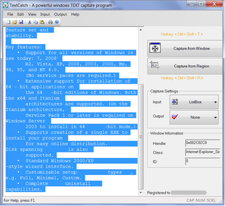 TextCatch 3.0.0.1 (x86/x64)