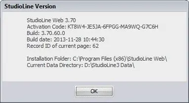 StudioLine Web 3.70.60.0