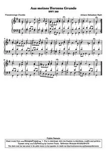 BachJS - Aus meines Herzens Grunde (Chorale 1)
