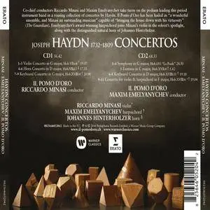Joseph Haydn - Haydn Concertos - Maxim Emelyanychev / Riccardo Minasi / Il Pomo d'Oro (2016) {2CD Erato-Warner Classics}