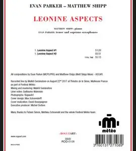 Matthew Shipp & Evan Parker - Leonine Aspects (2021)