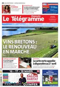 Le Télégramme Quimperlé - 17 Mars 2024
