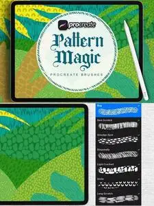 Magic Pattern Texture Brush Procreate