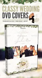 GraphicRiver Classy Wedding DVD Covers