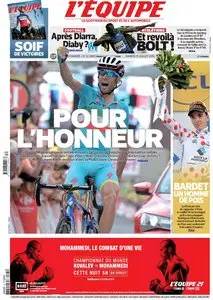 L'Equipe du Samedi 25 Juillet 2015