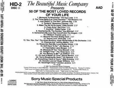 VA - 50 Of The Most Loved Records Of Your Life (2CD) (1984) {The Beautiful Music Company} **[RE-UP]**