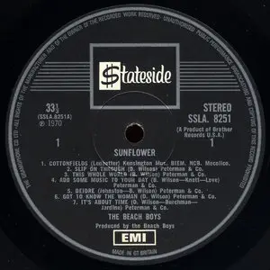 The Beach Boys - Sunflower (Stateside 1970) 24-bit/96kHz Vinyl Rip