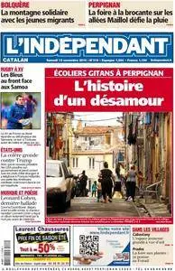 L'Indépendant du Samedi 12 Novembre 2016
