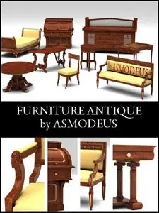 Furniture Antique 3D Model