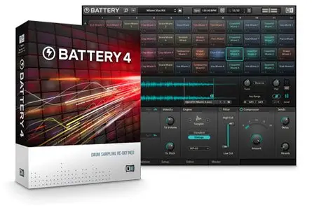 Native Instruments Battery v4.1.2 Update & Battery 4 Factory Library v1.0.1 Update MacOSX