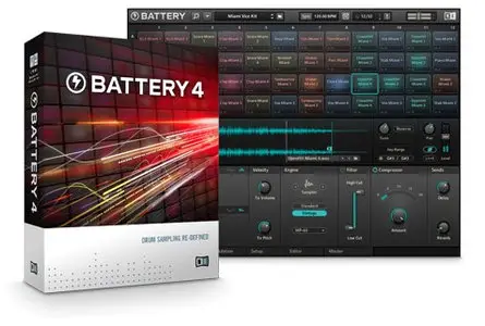 Native Instruments Battery 4 Factory Library v1.1.0 HYBRID