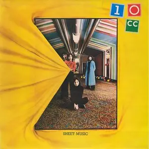 10 cc - Sheet Music - 1974 - 24/96  VINYL - UK Original Pressing - UKAL 1007
