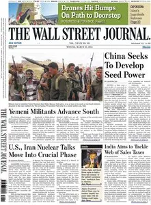 The Wall Street Journal - Monday, 23 March 2015 / Asia