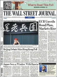 The Wall Street Journal - 7 September 2012 (Asia)