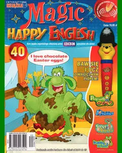 ENGLISH COURSE • Magic Happy English 40 • BOOK with CD-ROM (2015)