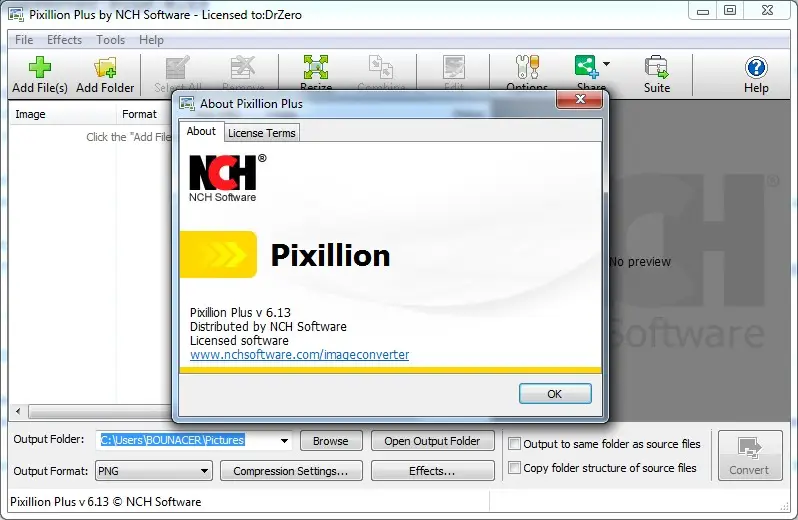 NCH Pixillion Image Converter Plus 11.45 for windows download