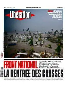 Libération du Vendredi 8 Septembre 2017