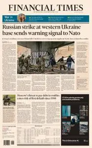 Financial Times USA - March 14, 2022