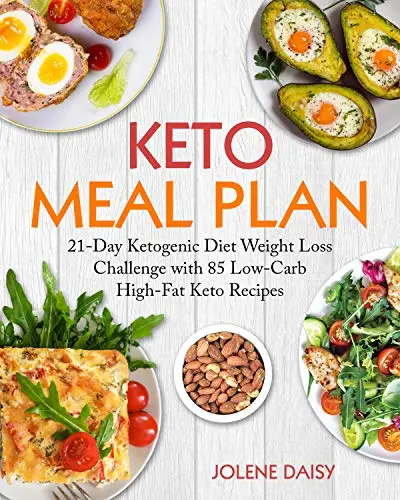 Keto Meal Plan: 21-Day Ketogenic Diet Weight Loss Challenge with 85 Low ...