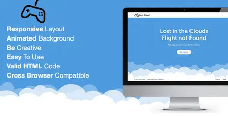 ThemeForest - Lost v1.9 - Responsive 404 Error Template