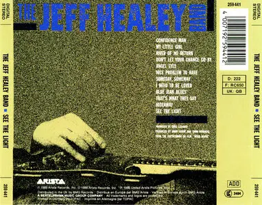 Jeff Healey Band – See The Light (1988)