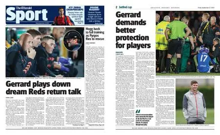 The Herald Sport (Scotland) – September 27, 2019