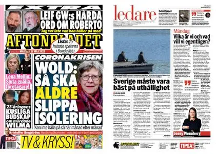Aftonbladet – 18 maj 2020
