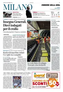 Corriere della Sera Milano - 13 Settembre 2025