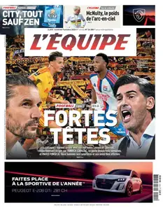 L’equipe du Vendredi 9 Octobre 2026