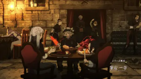 Black Clover (2017 S01E34 034 Light Magic vs Dark Magic CloverKnights