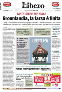 Libero - 22 Gennaio 2026