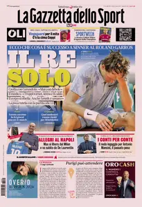 La Gazzetta dello Sport - 29 Maggio 2026