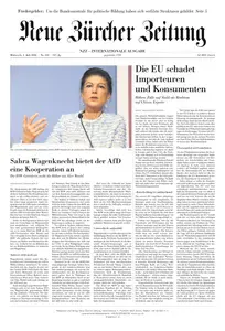 Neue Zürcher Zeitung International - 1 Juli 2026