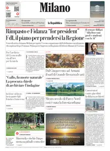 la Repubblica Milano - 10 Settembre 2025