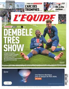 L’equipe du Dimanche 15 Septembre 2024