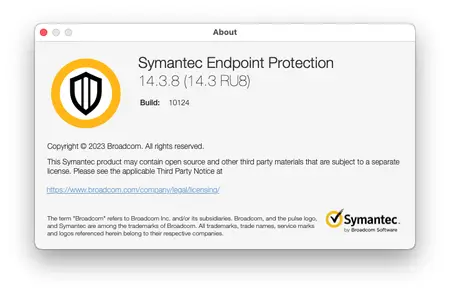 Symantec Endpoint Protection 14.3.10124.8000 Multilingual macOS