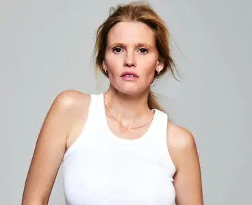 Lara Stone by Nate Margolis for Vogue France November 2025