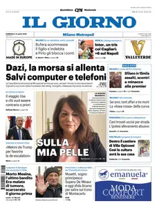 Il Giorno Milano Metropoli - 13 Aprile 2025